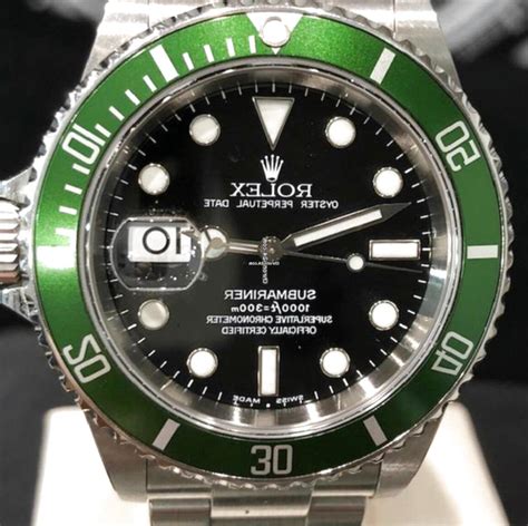 ghiera verde rolex prezzo usato